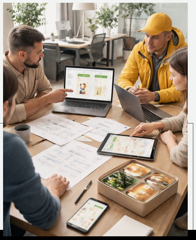 Разработка агрегатора доставки еды в Дальнегорске от 15456 р., АвикейДль